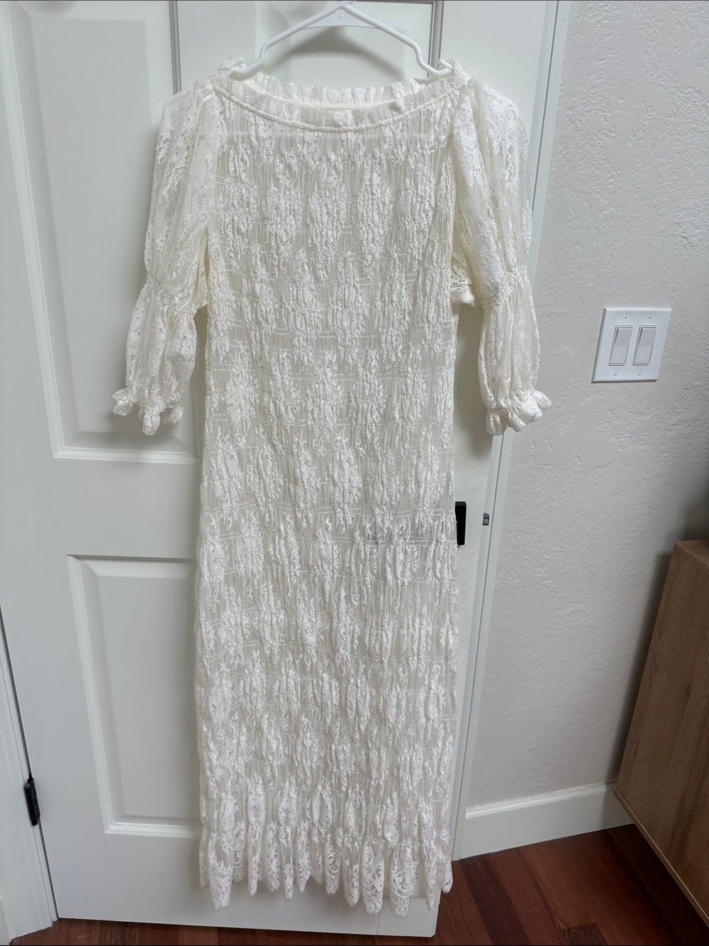 Doen Raquella dress white Lace Maxi Dress - Elegant Boho Style